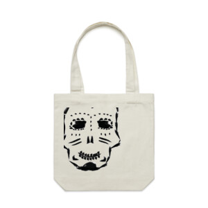 'Mexican Death Mask' Tote Bag